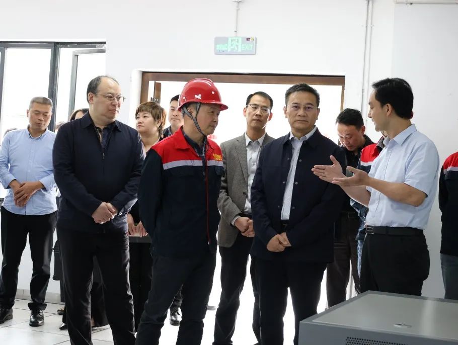 成都市委常委劉玉泉一行蒞臨都鋼鋼鐵開展調研指導工作